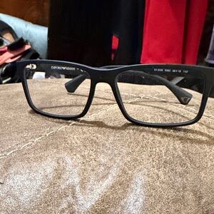 Emporio Armani Classic Black Glasses